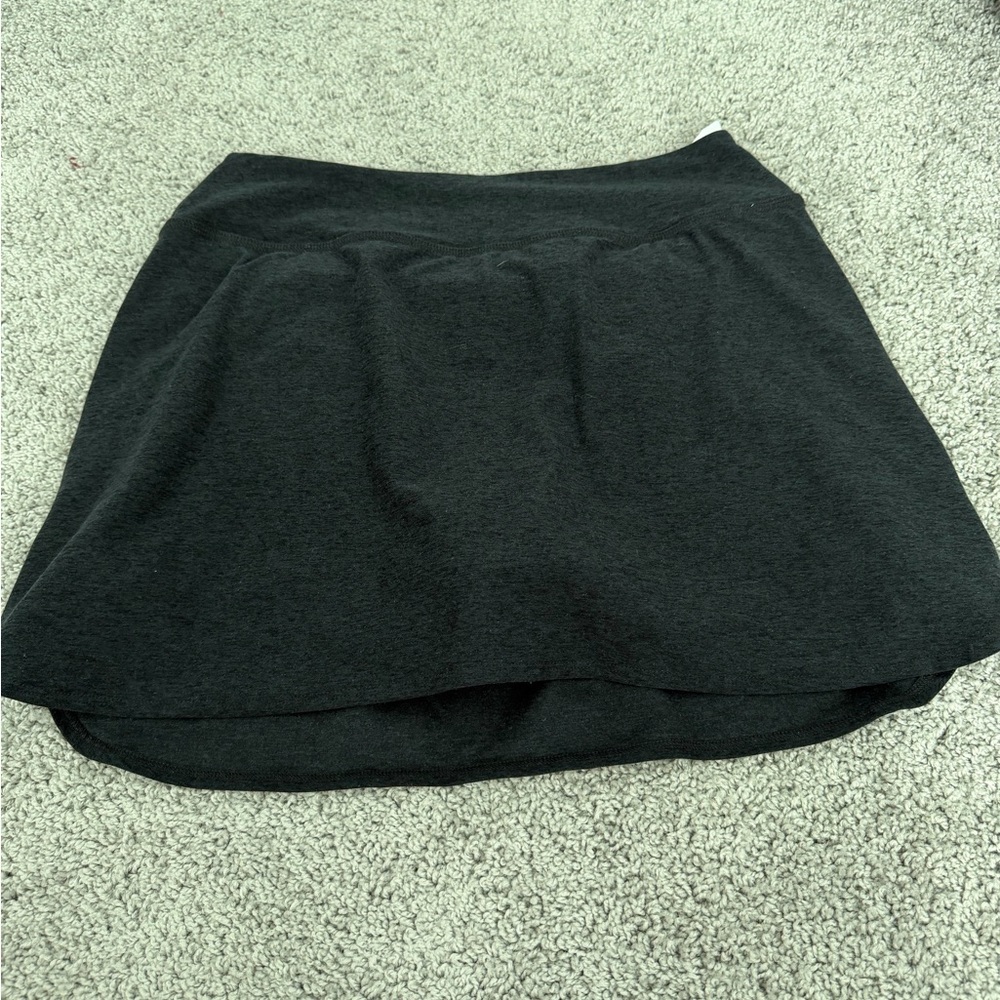 Beyond Yoga Charcoal Mini Skirt - Picture 5 of 12